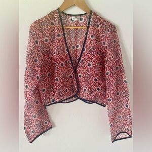 Anokhi Block Print Bolero